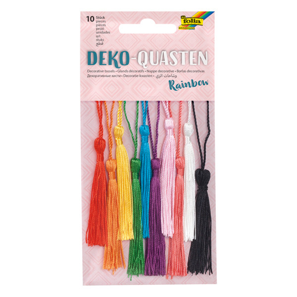 Folia assorted decorative tassels (10-pack) 12230 222184 - 1
