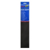 Folia black crepe paper, 250cm x 50cm 222086 - 1