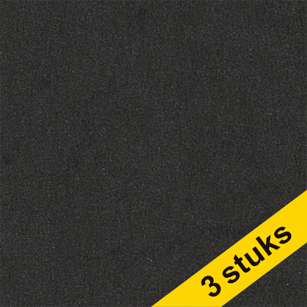 Folia black photo cardboard 50cm x 70cm, (25 sheets) (3-pack) 340026 - 1