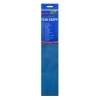 Folia bright blue crepe paper, 250cm x 50cm 222070 - 1
