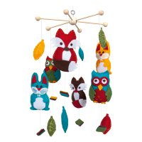 Folia forest animals mobile craft set (86-pack) 222287