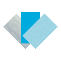Folia icy blue tissue paper, 50cm x 70cm (3-pack)  222277