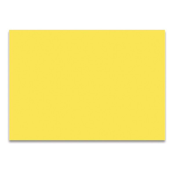 Folia lemon yellow photo cardboard,  50cm x 70cm (25 sheets) FO-612512 222006 - 1