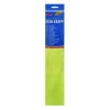 Folia light green crepe paper, 250cm x 50cm 222098 - 1