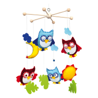 Folia owls mobile craft set (19 pieces) 22819 222285