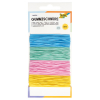 Folia pastel elastic rope, 5m (4-pack)