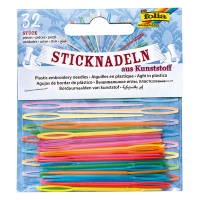 Folia plastic embroidery needles (32-pack) 2399 222111