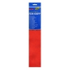 Folia red crepe paper, 250cm x 50cm 222072 - 1