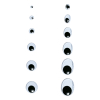 Folia round assorted googly eyes (100-pack) 7509 222159 - 2