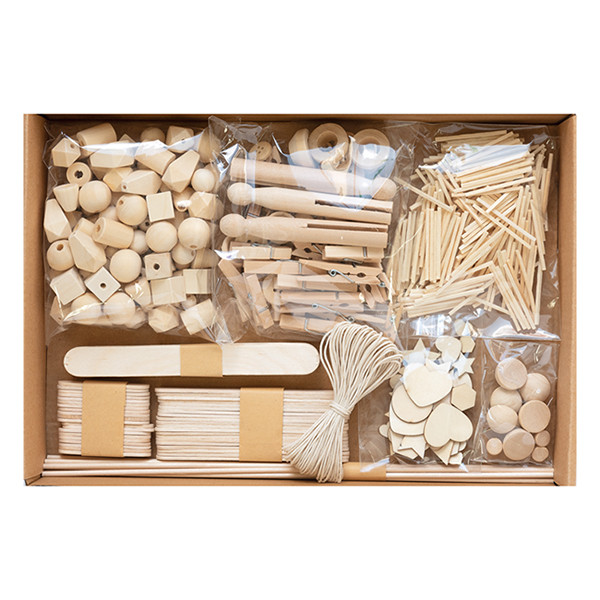 Folia wooden craft kit (590-pack) 222176 - 2