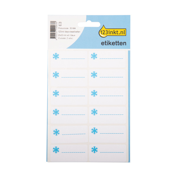 Freezer labels (23 x 50mm) | 123ink | 60 labels 301494 - 1