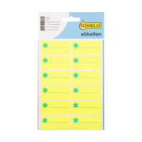 Freezer labels (23 x 50mm, yellow) | 123ink | 60 labels 301495