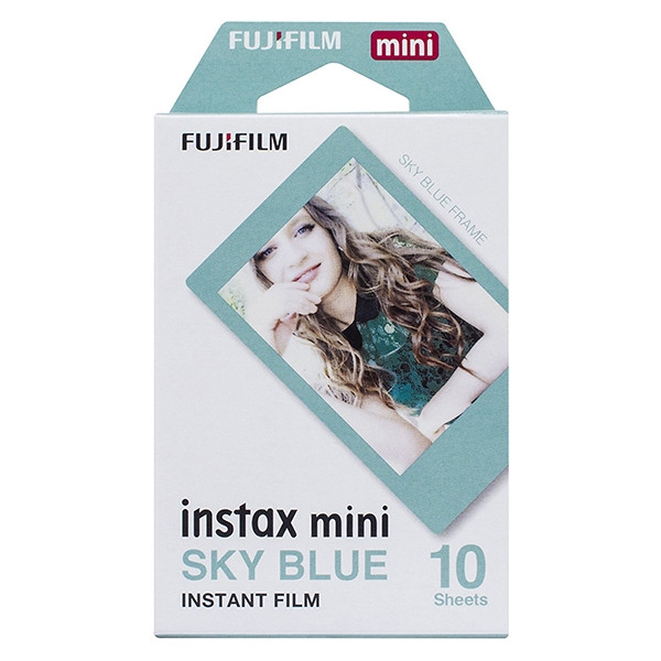 Fujifilm INSTAX MINI Sky Blue film (10 sheets) 150825 - 1
