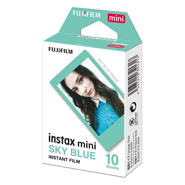 Fujifilm INSTAX MINI Sky Blue film (10 sheets) 150825 - 2