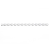 GBC 3880 ClickBind white polypropylene binding spine, 8mm (50-pack) 207282 - 1