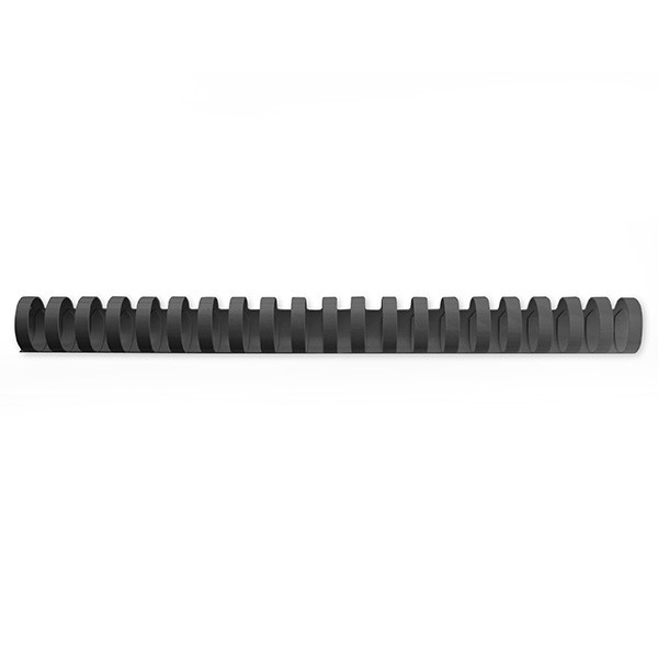 GBC 4028 CombBind black binding comb, 16mm (100-pack) 207180 - 1