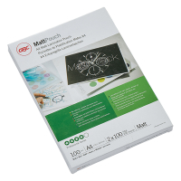 GBC A4 laminating pouch 100 micron | matt | GBC 100-pack 3740491 207614