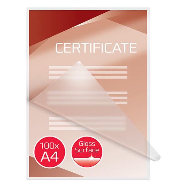 A4 laminating pouch 125 micron | glossy | GBC | 25-pack 207591 - 5