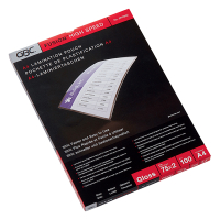 A4 laminating pouch (high-speed) 75 micron | glossy | GBC | 100-pack 207022