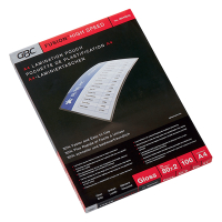 A4 laminating pouch (high-speed) 80 micron | glossy | GBC | 100-pack 207621