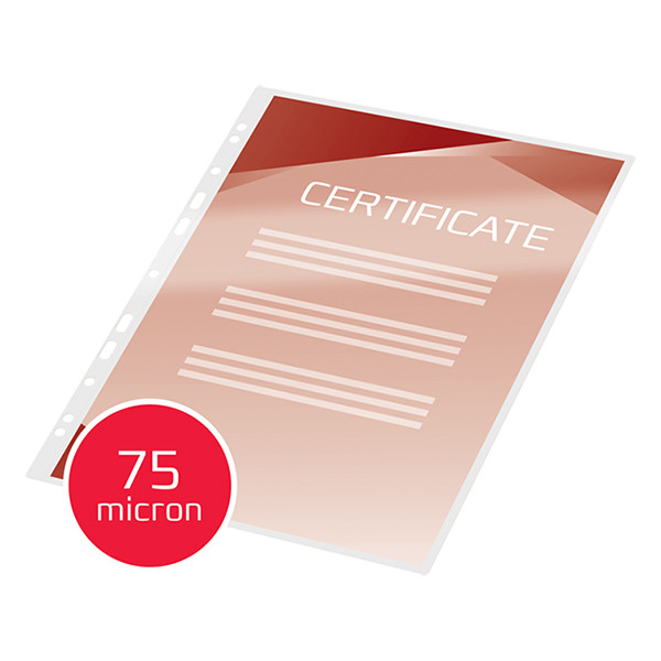 A4 laminating pouch (perforated) 75 micron | glossy | GBC | 25-pack 207036 - 4