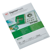 GBC A4 laminating pouch (perforated) 75 micron | glossy | GBC 25-pack 3747515 207036