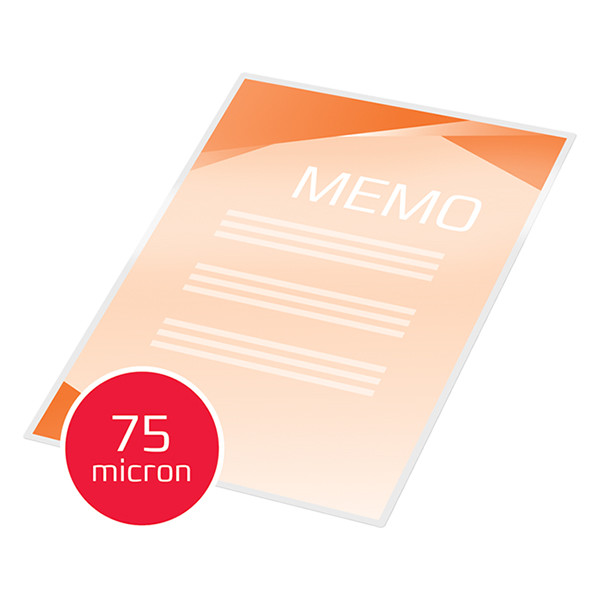 A5 laminating pouch 75 micron | glossy | GBC | 25-pack 207593 - 4