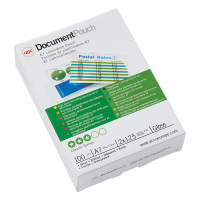 GBC A7 glossy laminating document pouch 2x125 microns (100-pack) IB581076 207020