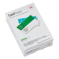 GBC Business Card laminating pouch (60 x 90mm) 125 micron | glossy | GBC 100-pack 3743157 207030
