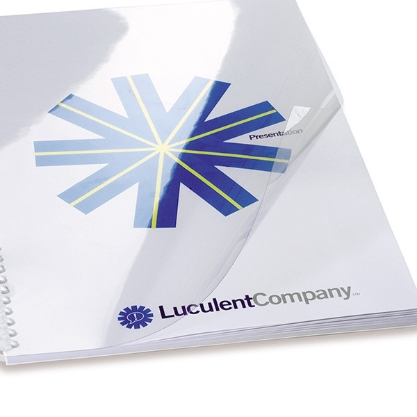 GBC CF1218 HiClear transparent  A3 binding cover, 180 micron (100-pack) CF121880 207340 - 1
