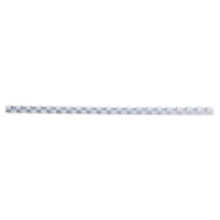 GBC CombBind white binding comb spine, 14mm (100-pack) 4028198 207150