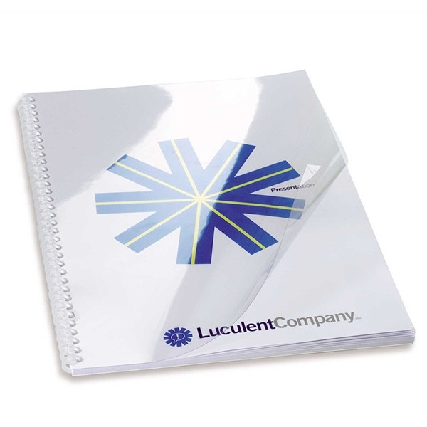 GBC Hiclear A4 transparent binding cover, 200 microns (100-pack) CE012080F 207822 - 1