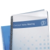 GBC IB3871 Poly Clearview A4 frost transparent binder cover, 350 microns (100-pack) 207356 - 1