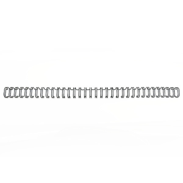GBC WireBind black metal wire spine, 8mm (100-pack) RG810510 207250 - 1