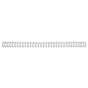 GBC WireBind silver metal wire spine, 8mm (100-pack)