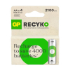 GP 2100 ReCyko rechargeable AA / HR06 Ni-Mh batteries | 4-pack AGP00099 - 1