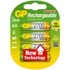 GP 2600 rechargeable AA LR6 battery | 4-pack 215068 - 1