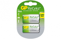 GP 3000 ReCyko + rechargeable battery 2-pack LR14 C GP300CHCB 215056