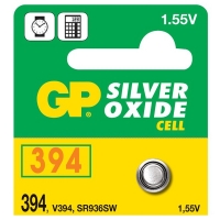 GP 394 silver oxide button cell battery GP394 215110