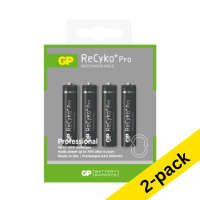 GP 800 ReCyko+ rechargeable AAA / HR03 battery (2 x 4-pack)