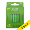 GP 950 ReCyko Rechargeable AAA / HR03 Ni-Mh batteries | 2 x 4-pack AGP00375 - 1
