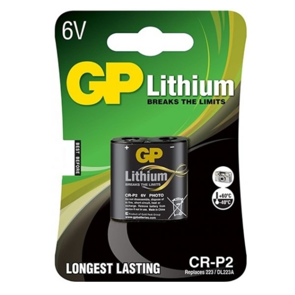 GP CR-P2 Lithium battery GPCRP2 215034 - 1