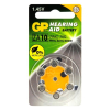 GP PR70 hearing aid battery (6-pack)