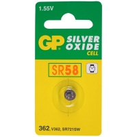 GP SR58 silver oxide button cell battery GP362 215084