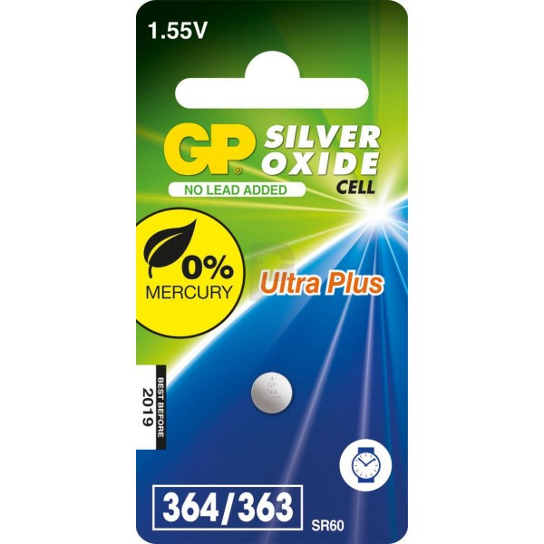 GP SR60 silver oxide button cell battery GP364 215086 - 1