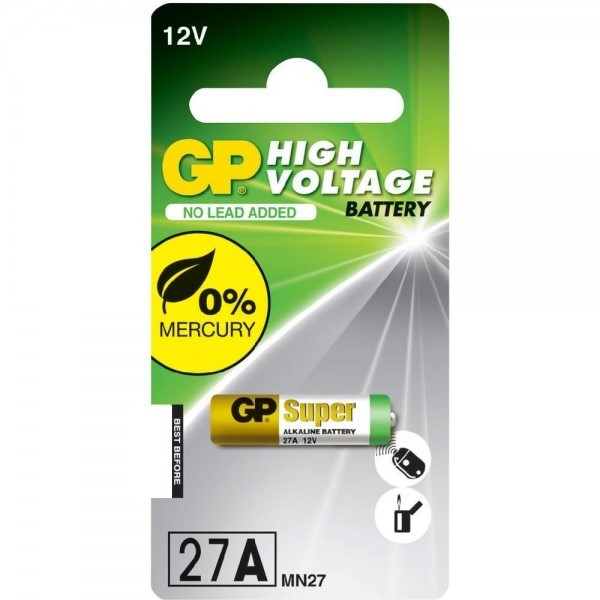 GP super alkaline MN27 battery GP27A 215118 - 1
