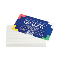 Index cards (75 x 125mm, lined) | Gallery | 100-pack 206467