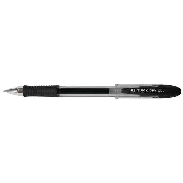 Gel pen | quick-dry | black | Q-Connect 246234 - 1