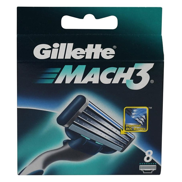 Razor blades | Gillette Mach 3 | 8-pack SGI00039 - 1