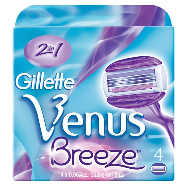 Razor blades | Gillette Venus Breeze | 4-pack SGI00053 - 1